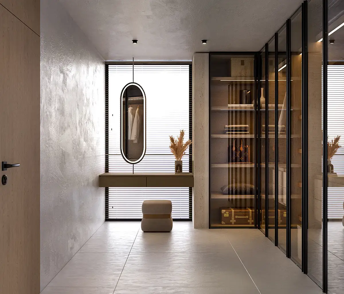 Luxury indoor house decor in Al Naseem, Abu Dhabi.