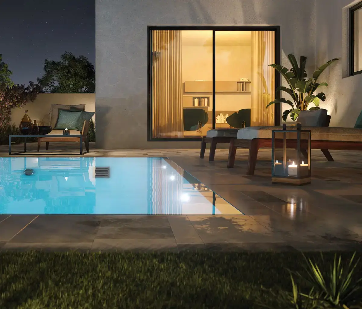 Outdoor leisure areas and playgrounds within Noya, Abu Dhabi residential area