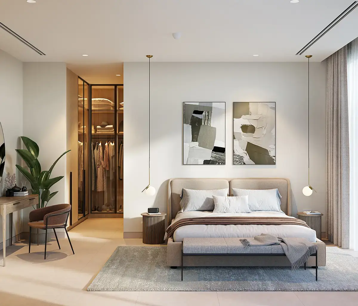 Cozy indoor space in an Al Naseem, Abu Dhabi residence.