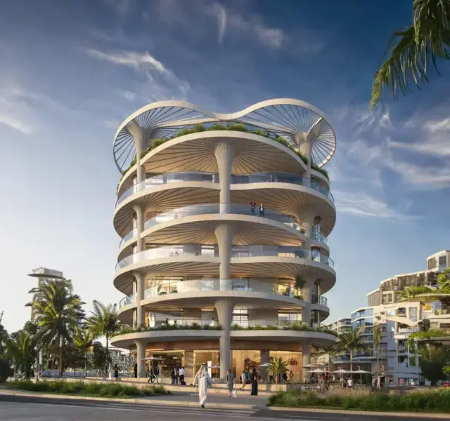 Mamsha Palm luxury beachfront apartments with modern design in Abu Dhabi