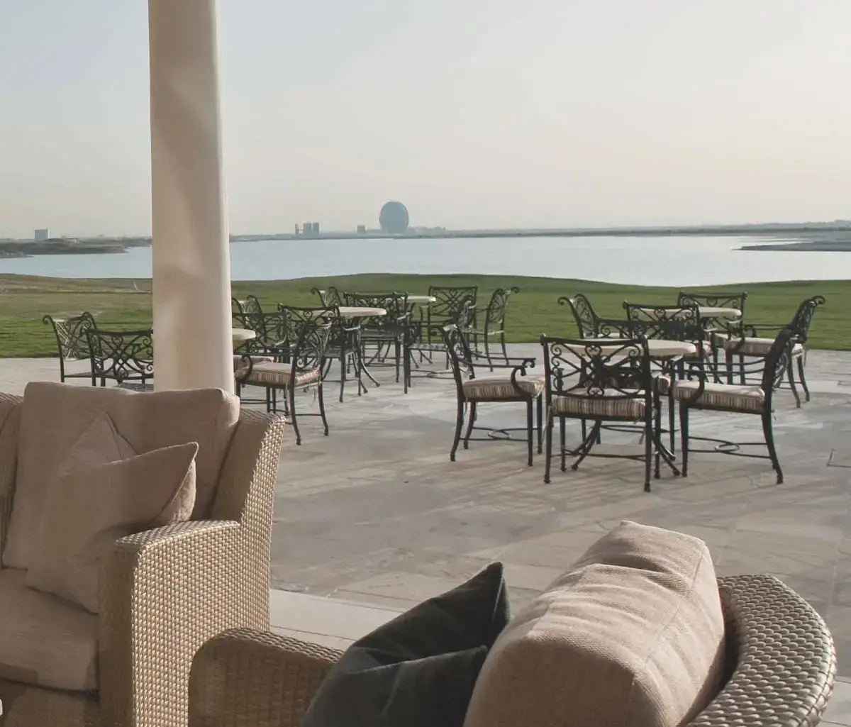 Spacious balconies overlooking the community in Ansam, Abu Dhabi