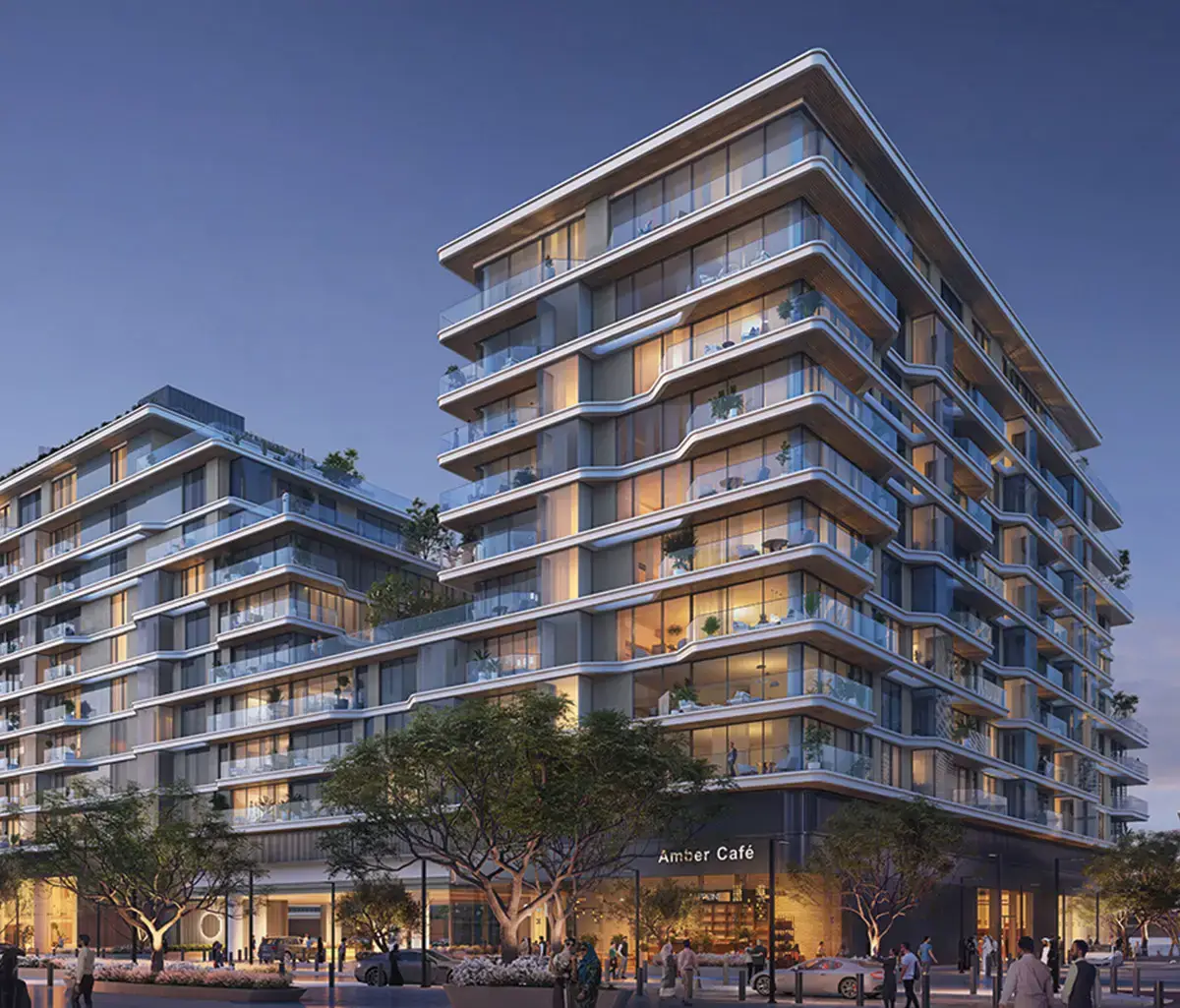 Contemporary urban living at The Source II, Abu Dhabi with elegant exterior features