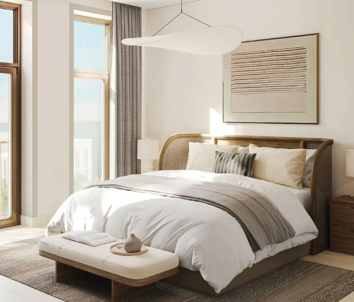 Refined interiors with premium finishes at Nawayef Park Views, Abu Dhabi