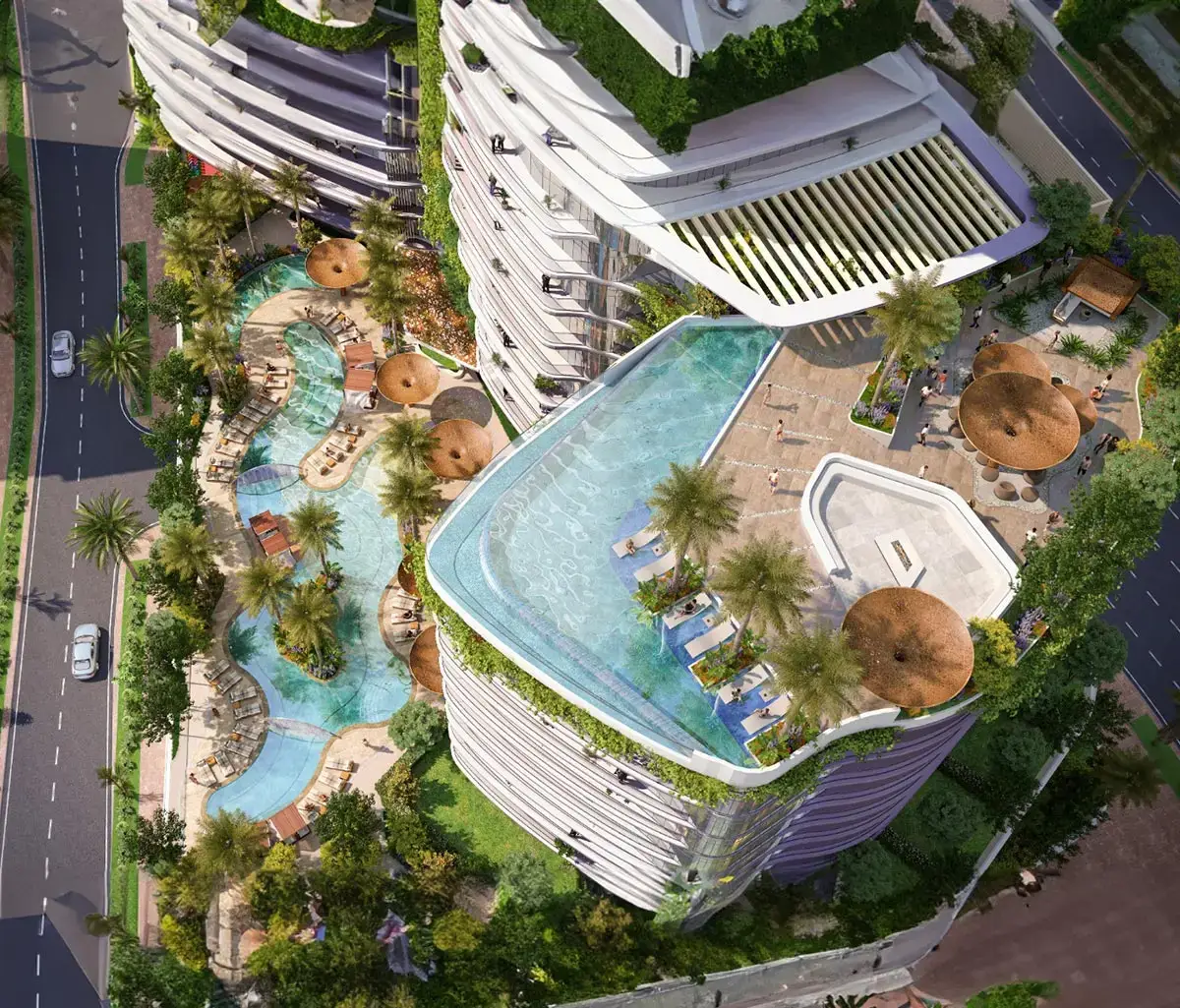 Rivage Abu Dhabi waterfront residences with stunning sea views