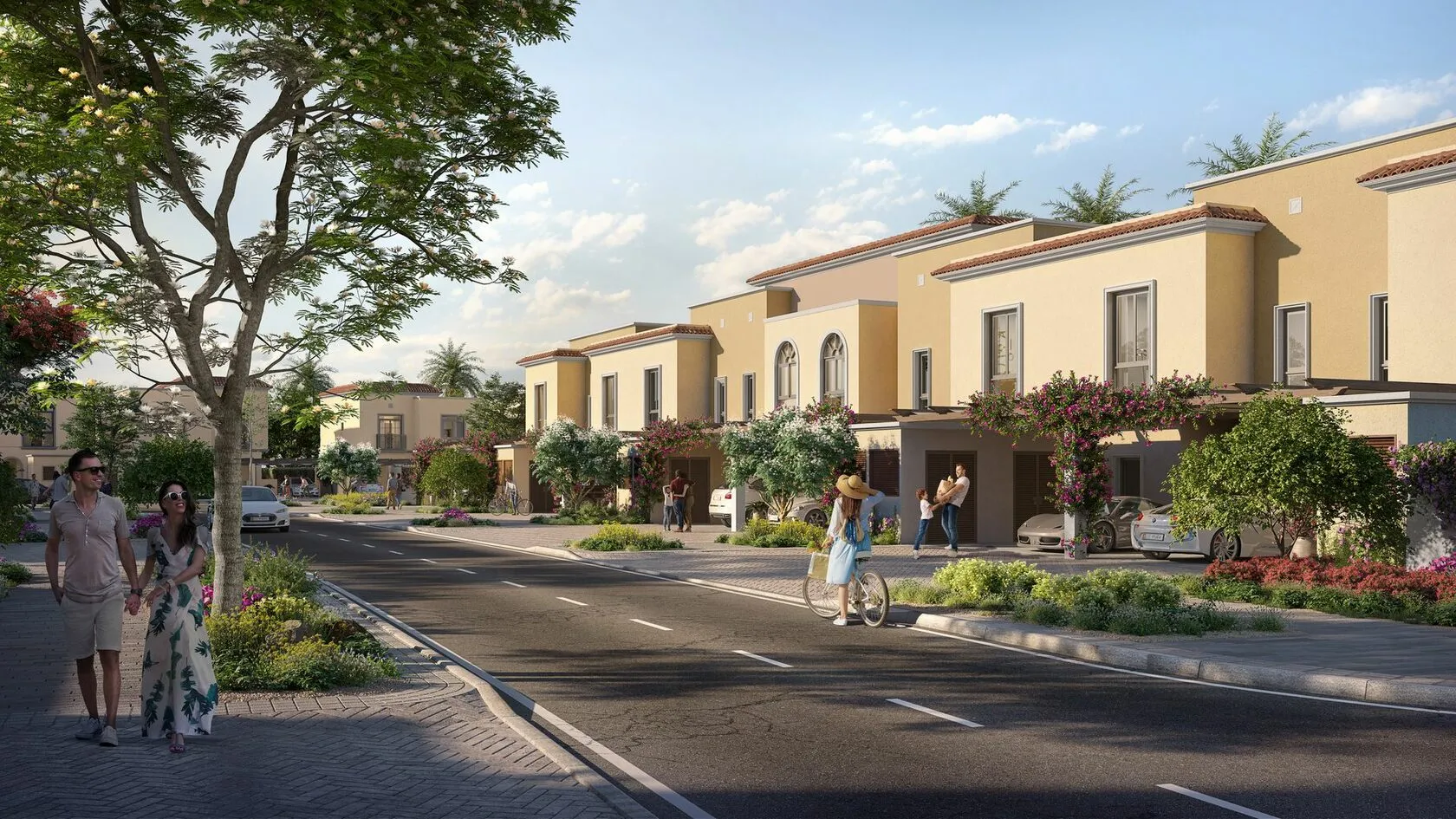 Gated family living with nearby amenities in Yas Park Gate development