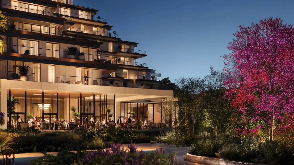 Elegant architectural design with clean lines at Sama Yas Abu Dhabi